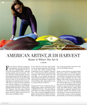 Issuu, Resident Mag: American Artist Judi Harvest (pp. 106-107)