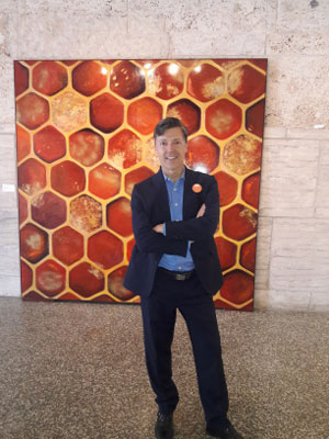 Judi Harvest – Cross Pollination: Honeybees and Murano Glass Exhibit at the Coral Gables Museum