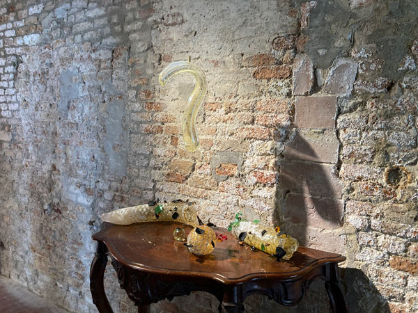 Delicate Questions invitation card