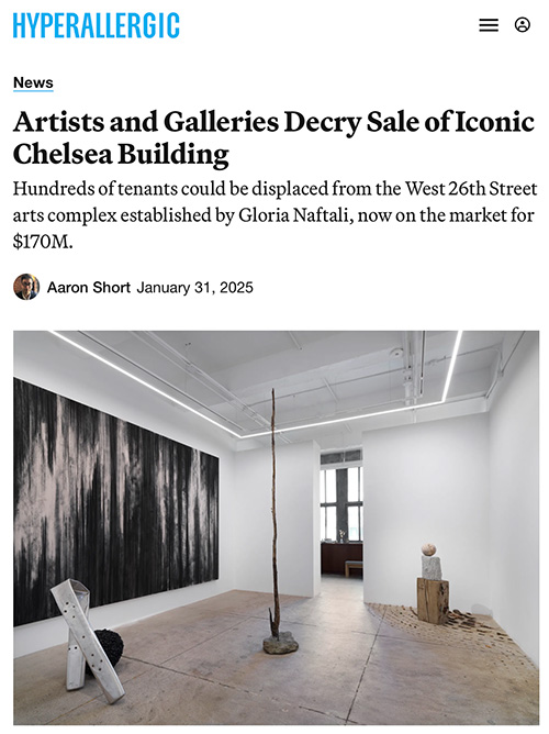 Artists and Galleries Decry Sale of Iconic Chelsea Building