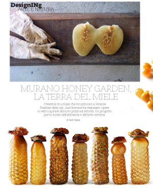 Murano Honey Garden, The Land Of Honey in Interni magazine