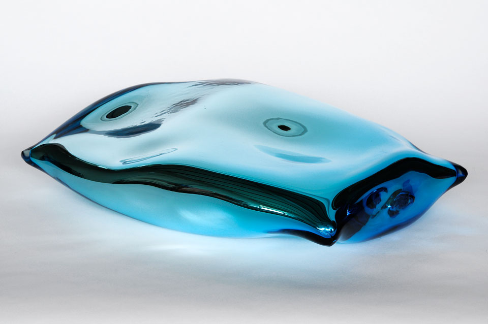 Laguna - venetian glass pillow