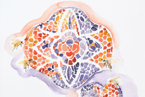 Lace Honeycombs, 2019